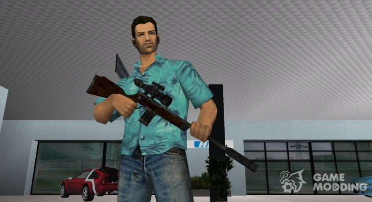 Varmint rifle from Fallout: New Vegas для GTA Vice City
