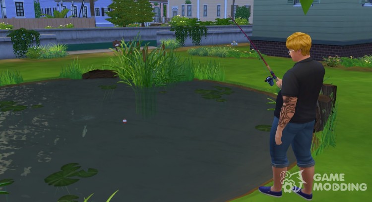 Buyable Ponds для Sims 4