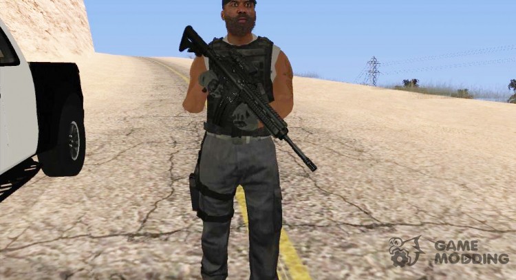 Militar de la animación para GTA San Andreas