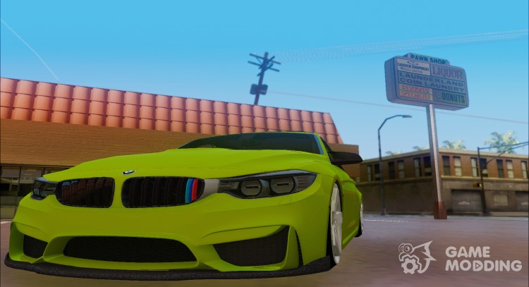 BMW M3 F30 Hulk для GTA San Andreas