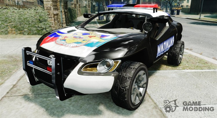 VOLKSWAGEN Concept T Police for GTA 4