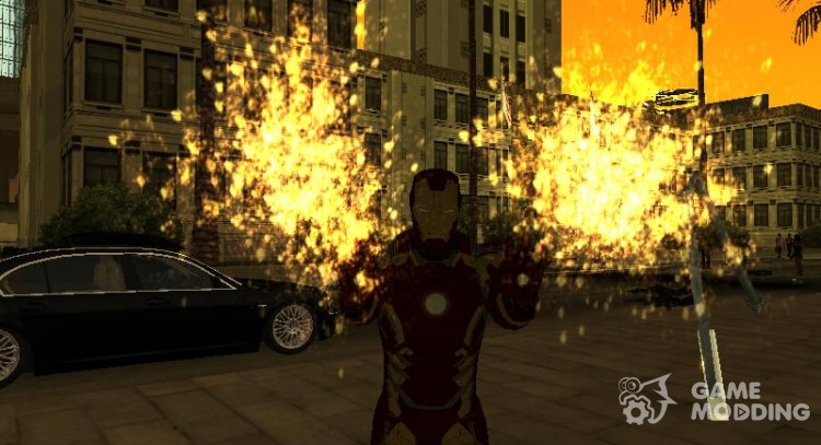 Iron man powers для GTA San Andreas
