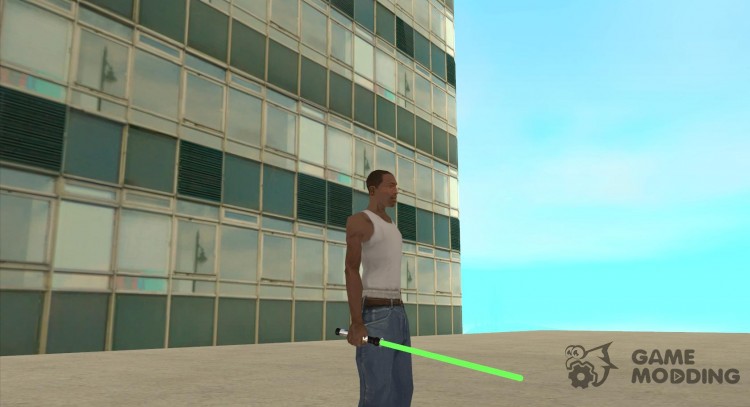 Sable láser de STAR WARS para GTA San Andreas