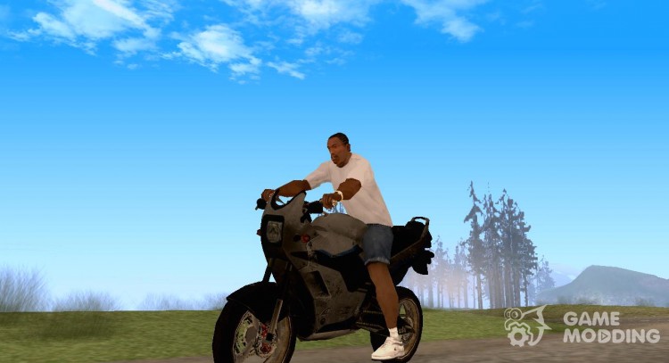 Мотоцикл из Modern Warfare 2 для GTA San Andreas