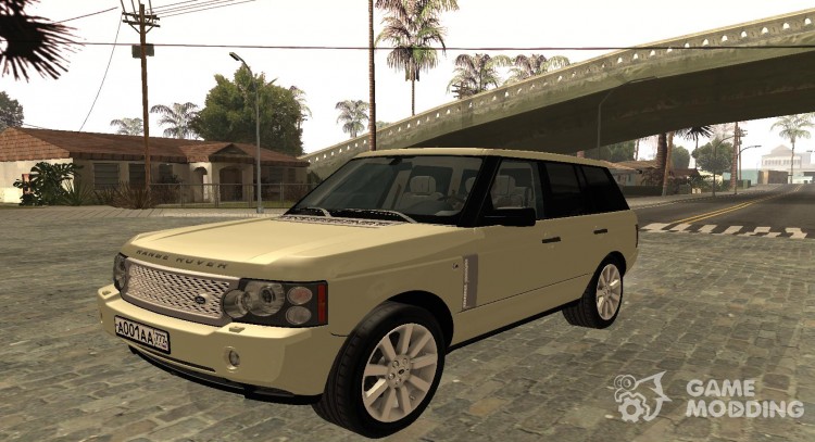 Land Rover Supercharged Stock 2010 для GTA San Andreas