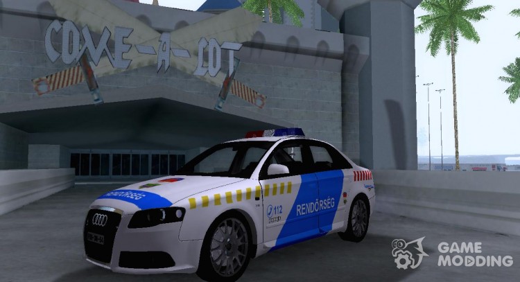 Audi S4 Венгерская полиция для GTA San Andreas