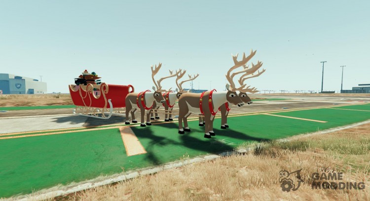 Santa Claus Trineo - Merry Christmas para GTA 5
