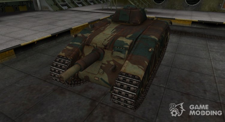 Francés nuevo skin para el ARL V39 para World Of Tanks