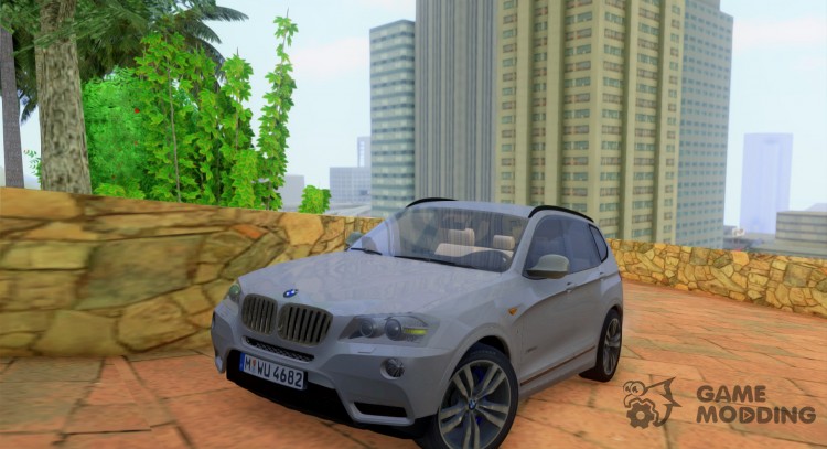 BMW X 3 F25 2012 for GTA San Andreas