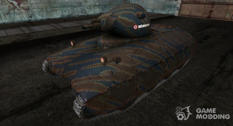 Шкурка для AMX40 от PogS #4 для World Of Tanks