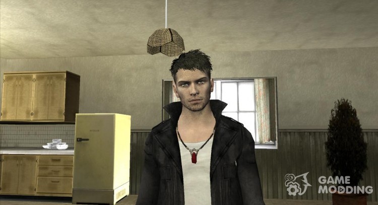 Dante leather jacket (Devil May Cry) для GTA San Andreas