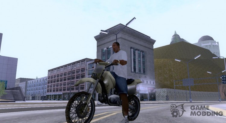 Новая текстура Sanchez  V1.0 для GTA San Andreas