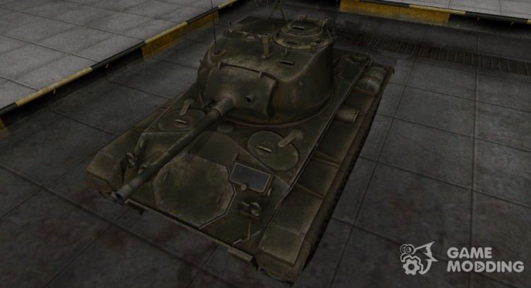 Emery cloth for American tank M24 Chaffee for World Of Tanks