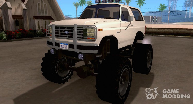 1985 Ford Bronco Monster Truck for GTA San Andreas