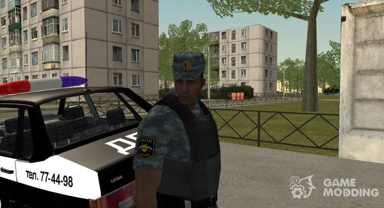 A Riot Policeman for GTA San Andreas