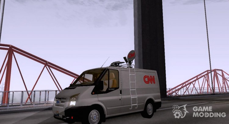 Ford Transit CNN para GTA San Andreas