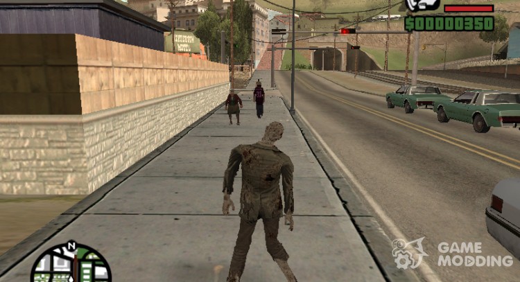 Zombie mod para GTA San Andreas