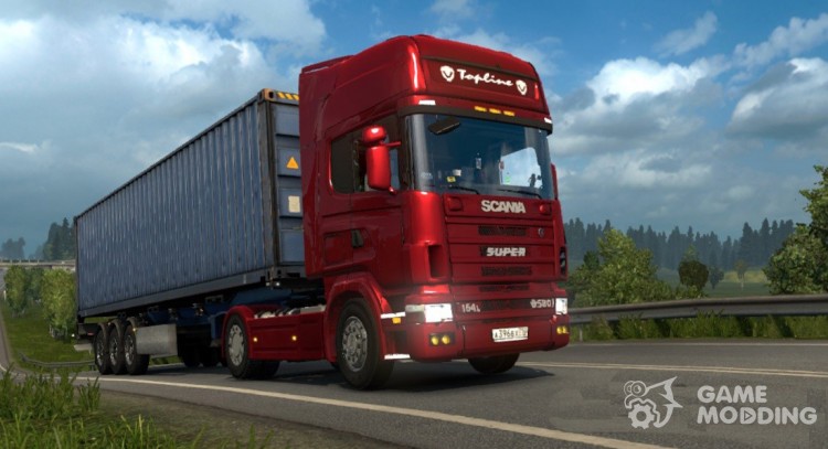 Scania 124L для Euro Truck Simulator 2