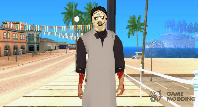 New leatheface skin + mission for GTA San Andreas