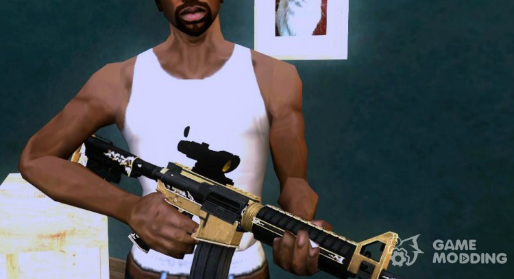 M4A1 from PointBlank для GTA San Andreas