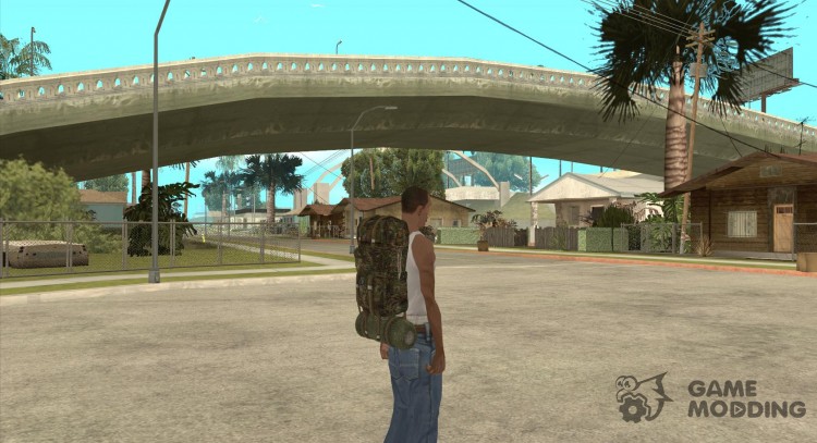Military backpack для GTA San Andreas