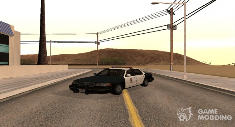 Ford Crown Victoria - LSPD Cruiser for GTA San Andreas