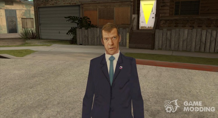 Dmitry A. Medvedev para GTA San Andreas
