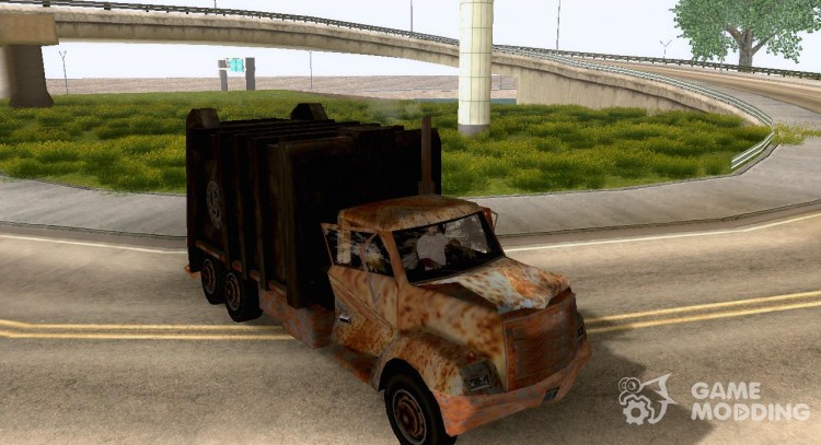 Заброшенный Trashmaster для GTA San Andreas