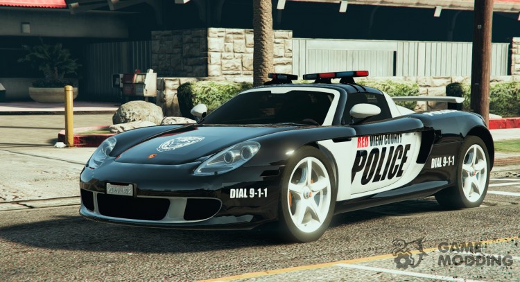 Porsche Carrera GT Cop для GTA 5