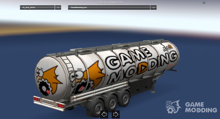MOD GameModding trailer by Vexillum v.3.0 for Euro Truck Simulator 2