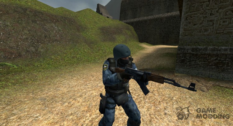 Russian Police (OMON) GSG9 for Counter-Strike Source
