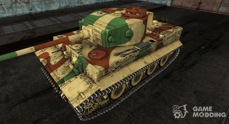 Skin for Tiger for World Of Tanks