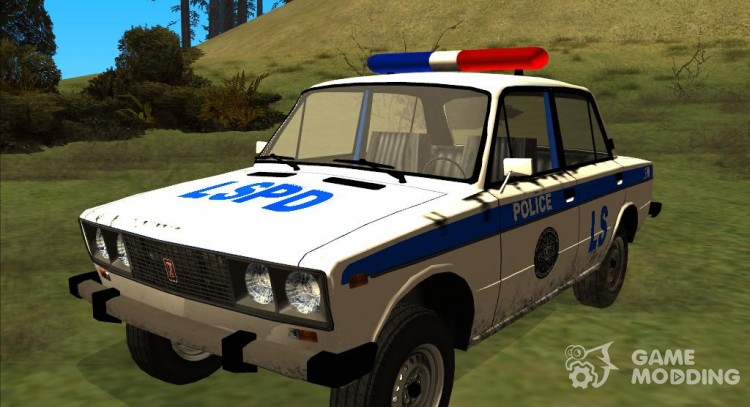 ВАЗ 2106 SA style Police для GTA San Andreas
