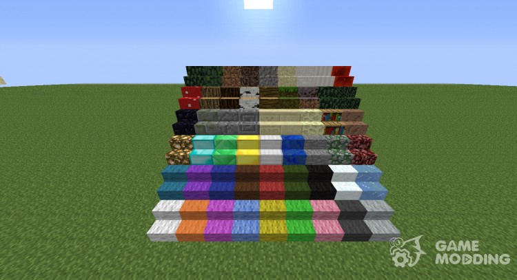Stairs Craft Mod для Minecraft