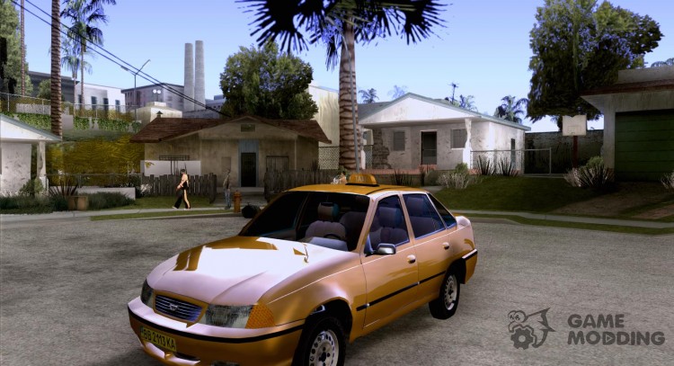 Daewoo Nexia Taxi para GTA San Andreas