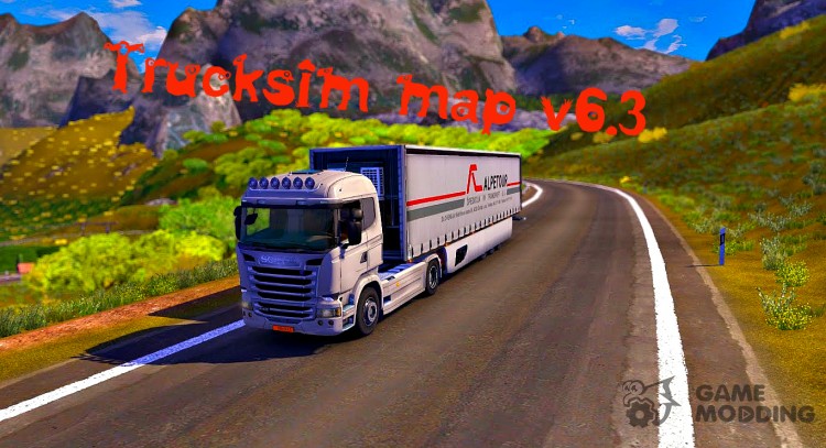 Just play for the tsm map v6.3 para Euro Truck Simulator 2
