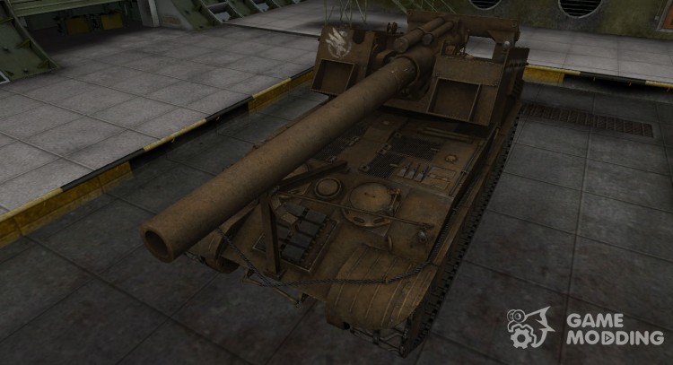 El skin al estilo de C&C GDI para T92 para World Of Tanks