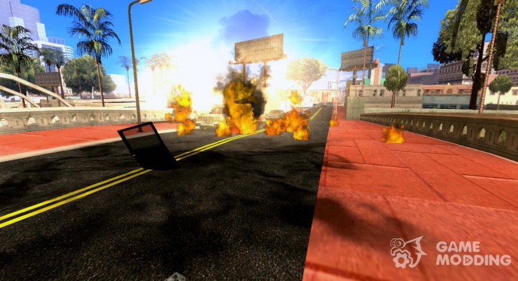Новые Эффекты 1.0 для GTA San Andreas