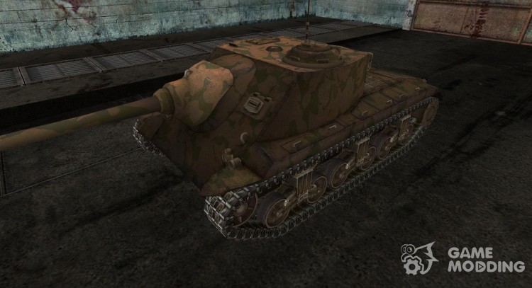 Skin for T25 AT No. 7 for World Of Tanks