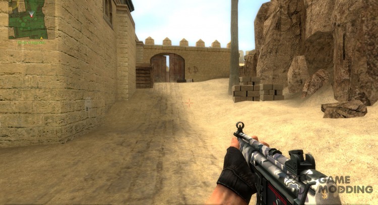 Stanley's Navy Camo Mp5 for Counter-Strike Source