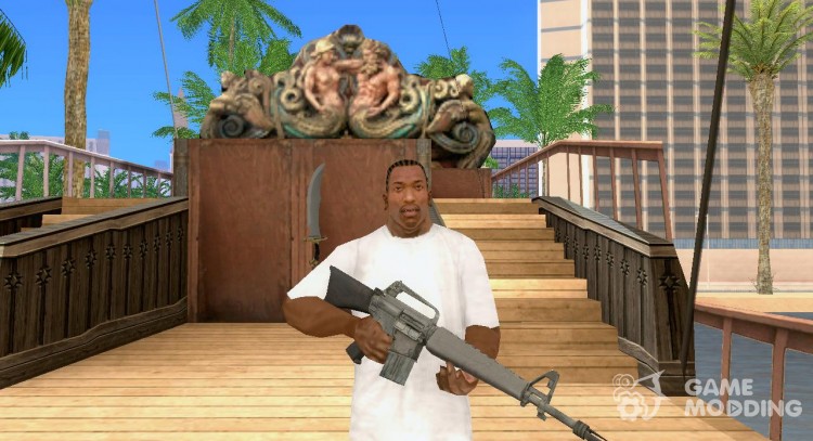 Expendedora M16A1 de COD Black Ops para GTA San Andreas