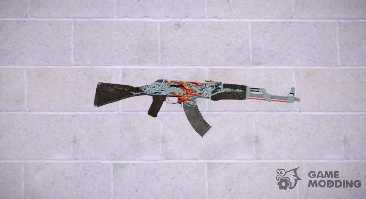 CSGO AK47 Aquamarine Revenge para GTA San Andreas