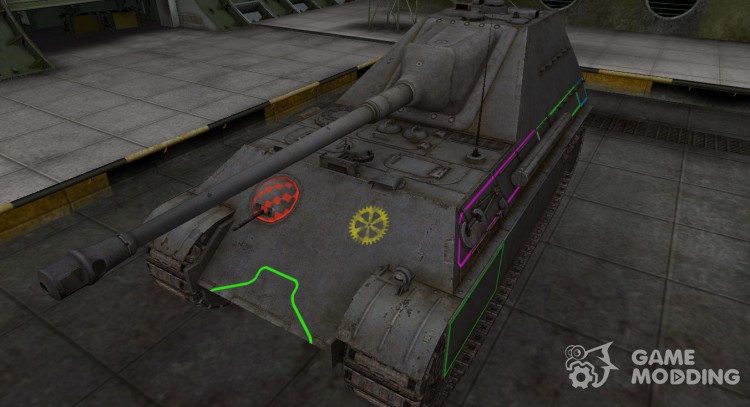 Contour zone breakthrough Jagdpanther II for World Of Tanks