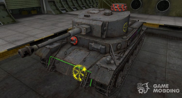 Contour zone breakthrough VK 30.01 (P) for World Of Tanks