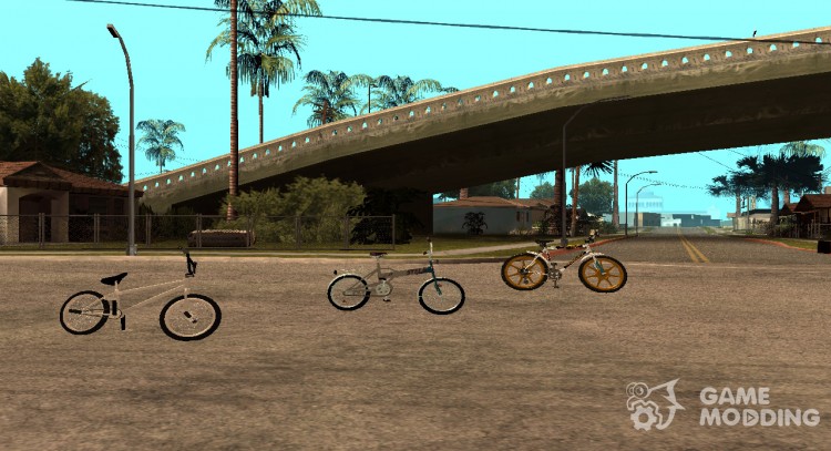 Пак велосипедов для GTA San Andreas
