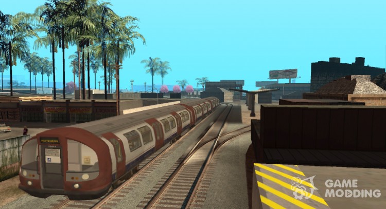 London Metro из MW3 для GTA San Andreas