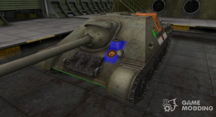 High-quality skin for Su-122-44 for World Of Tanks
