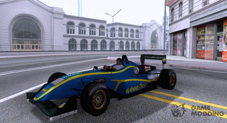 3 Формула Dallara v2 для GTA San Andreas