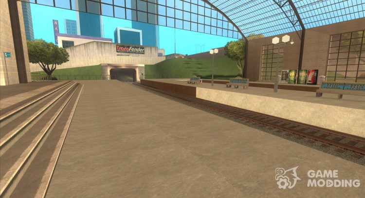 Высокие платформы на ж/д станциях для GTA San Andreas