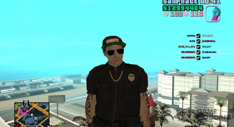 C-HUD de GTA Vice City editado SampHack para GTA San Andreas
